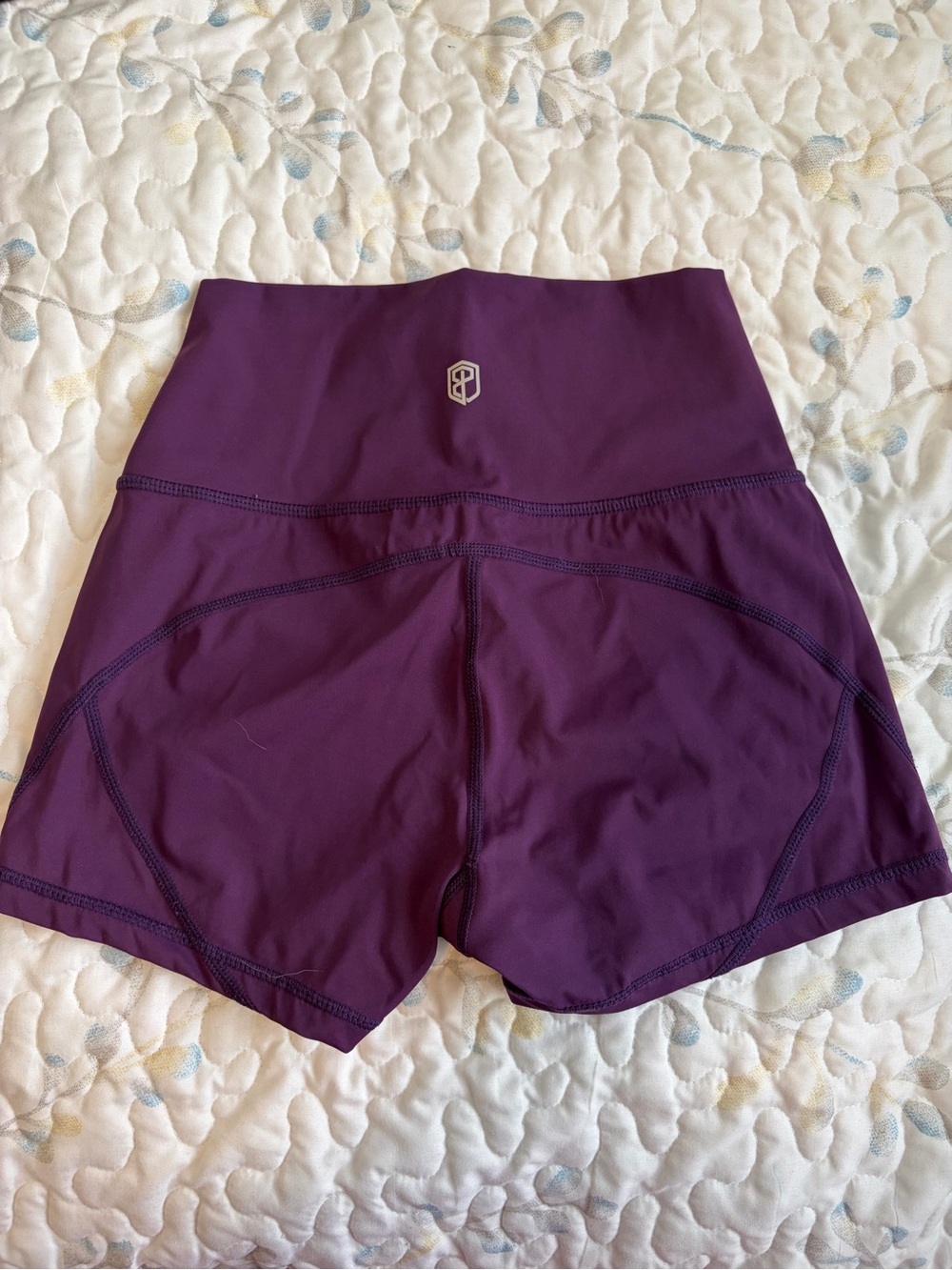 Born Primitive Plum High-Waist Athletic Shorts